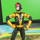 Superhero pose!